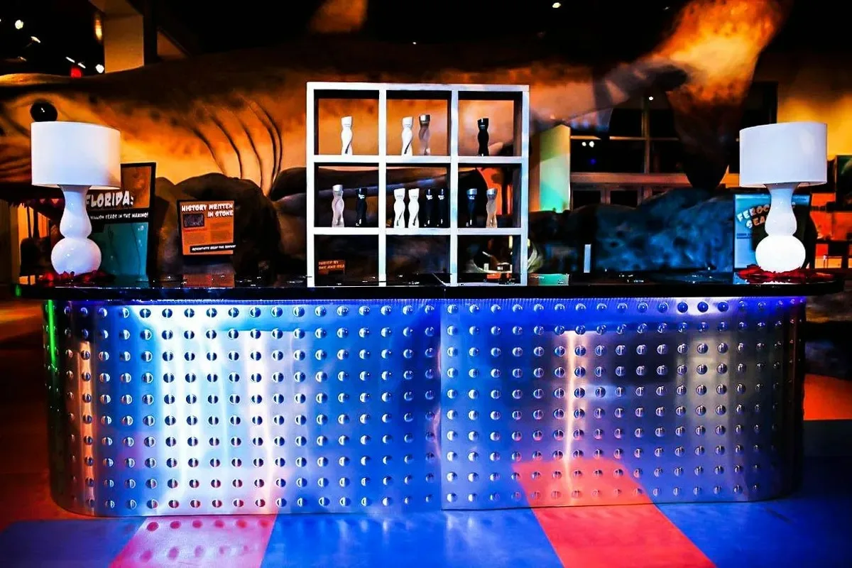 Alumi Bar 15_ Alumi Double Bar w_ Black Tops in Pompano Beach, Florida
