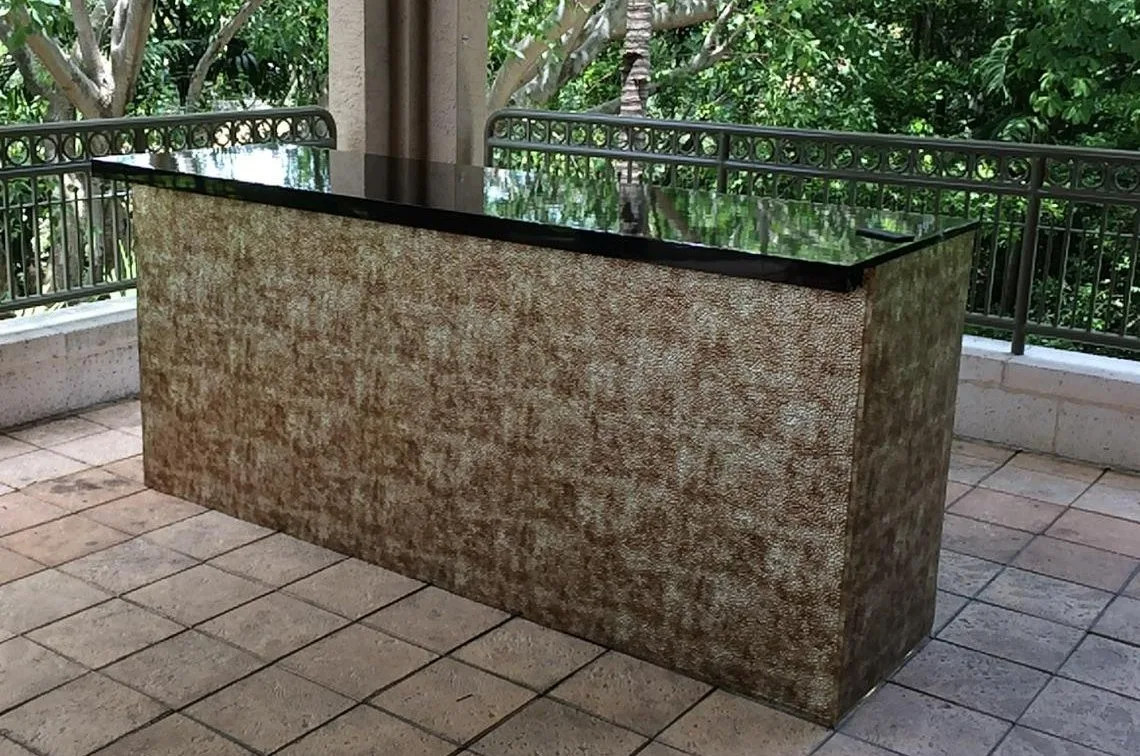 Hammered Bronze Bar 8_ Hammered Bronze SOLO Bar in Pompano Beach, Florida