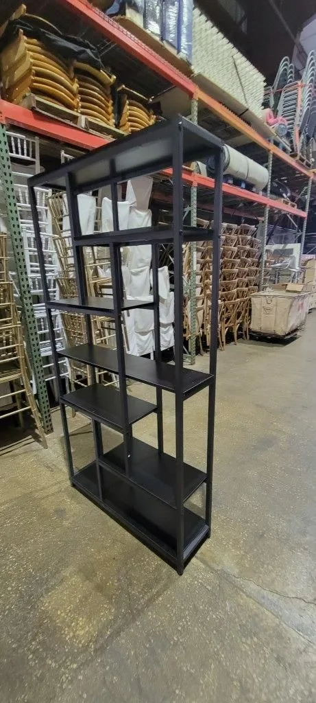 Nuvo Black Back Bar Display Unit 39.37_W x 11.81_D x 78.74_H in Pompano Beach , florida