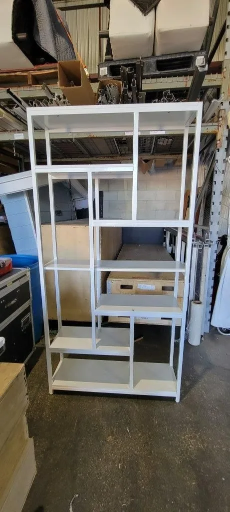 Nuvo White Back Bar Display Unit 39.37_W x 11.81_D x 78.74_H in Pompano Beach, Florida(1)